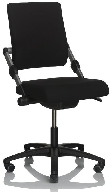 Schwarzer ergonomischer HAG Bürostuhl