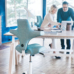 Ergonomischer HAG Stuhl im Büro
