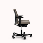 Ergonomischer HAG Bürostuhl seitlich
