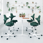 Vier ergonomische HAG Stühle, Konferenzraum