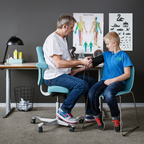 Ergonomischer Stuhl im Praxisalltag