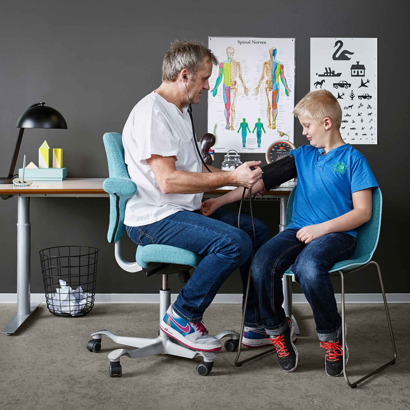 Ergonomischer Stuhl im Praxisalltag