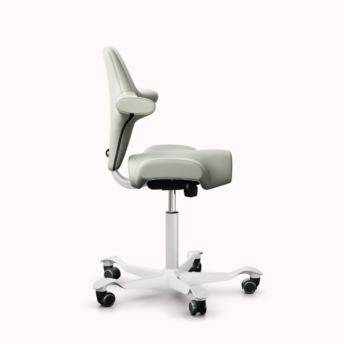 Ergonomischer HAG Bürostuhl seitlich