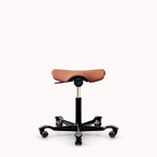 Ergonomischer HAG Sattelstuhl, Vorderansicht