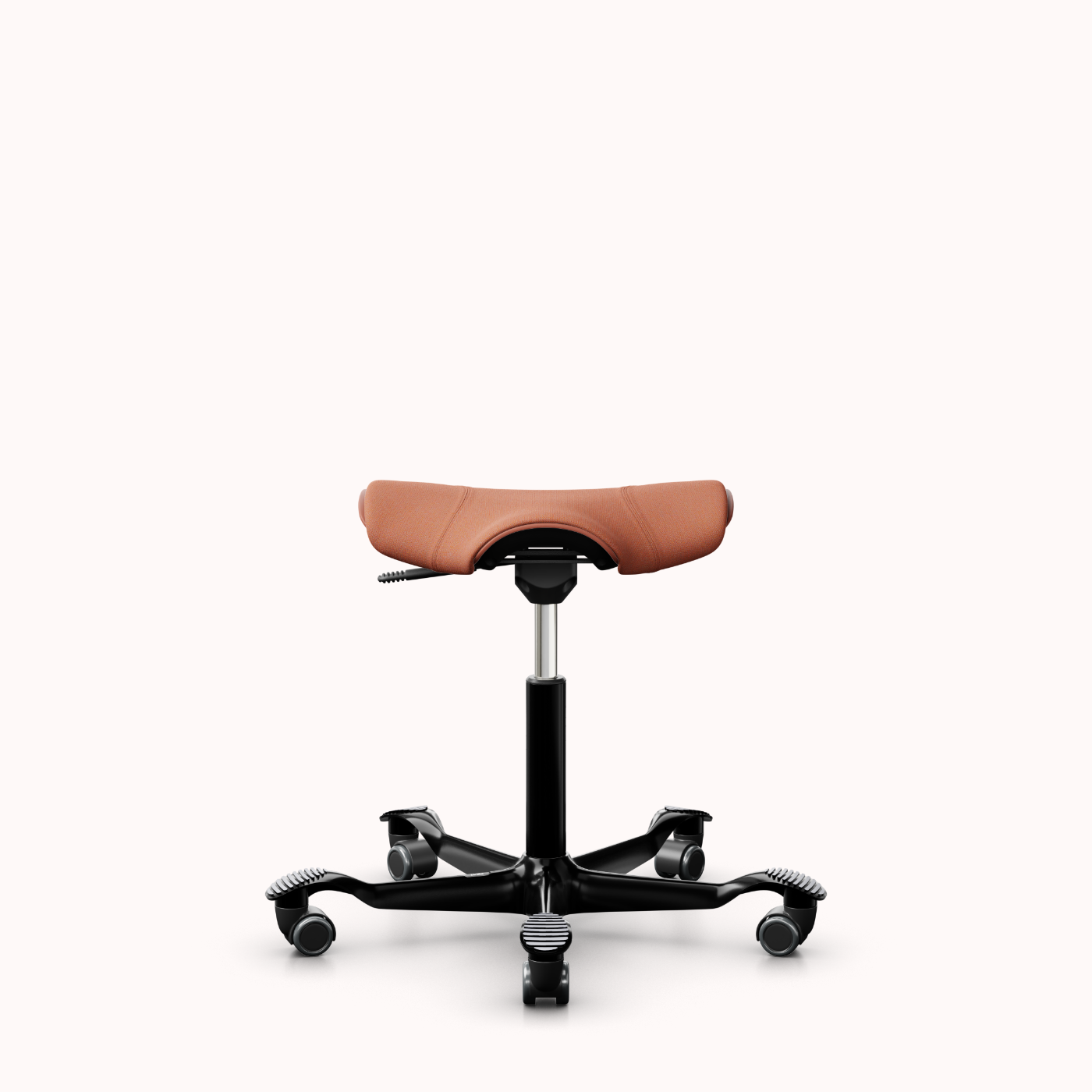 Ergonomischer HAG Sattelstuhl, Vorderansicht