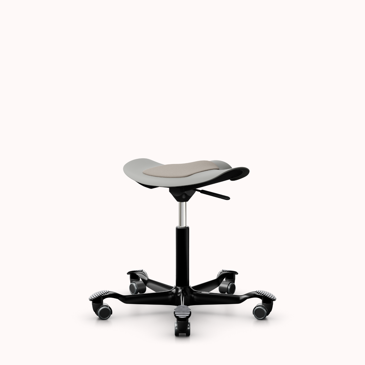 Ergonomischer HAG Sattelstuhl auf Rollen