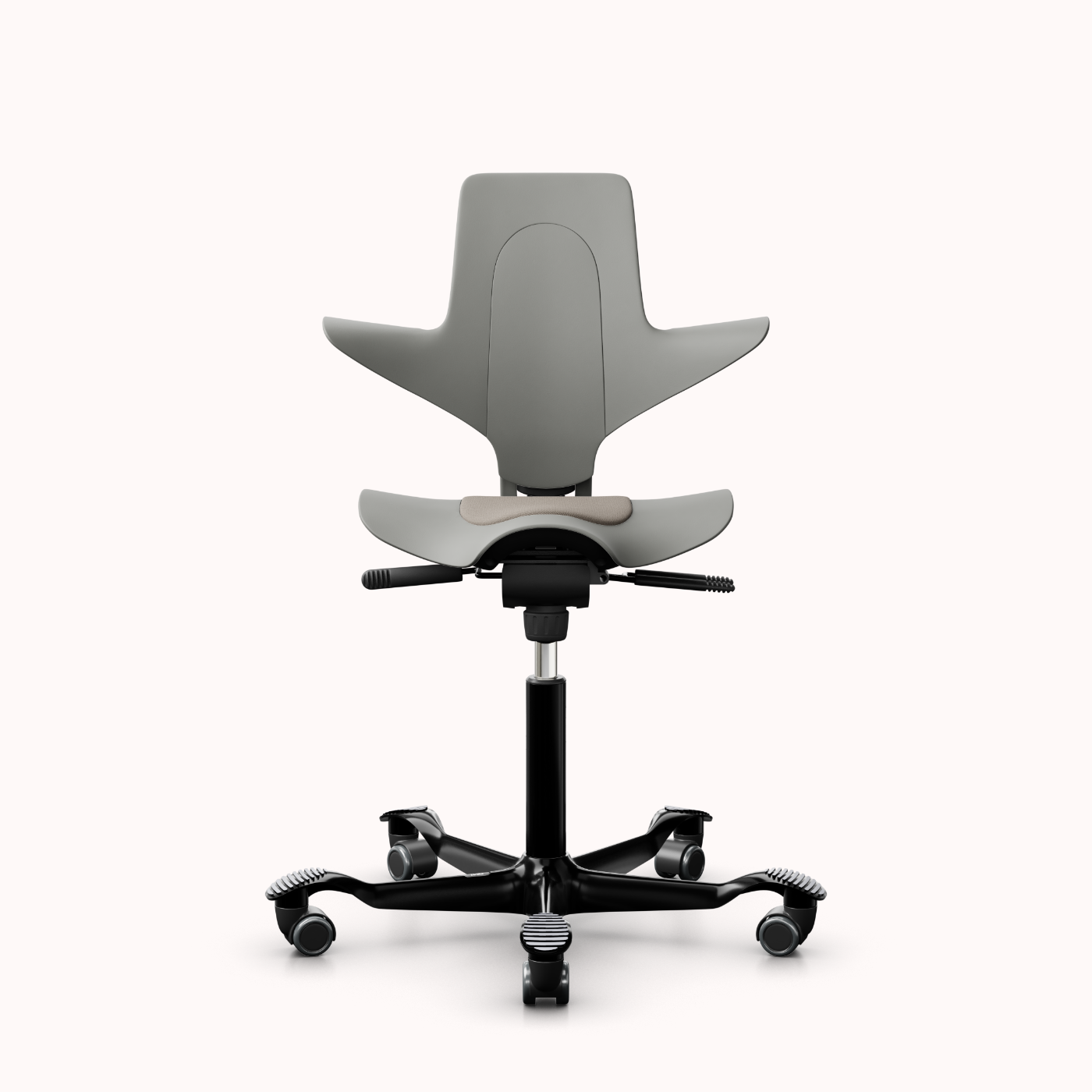 Ergonomischer HAG Bürostuhl Rückansicht