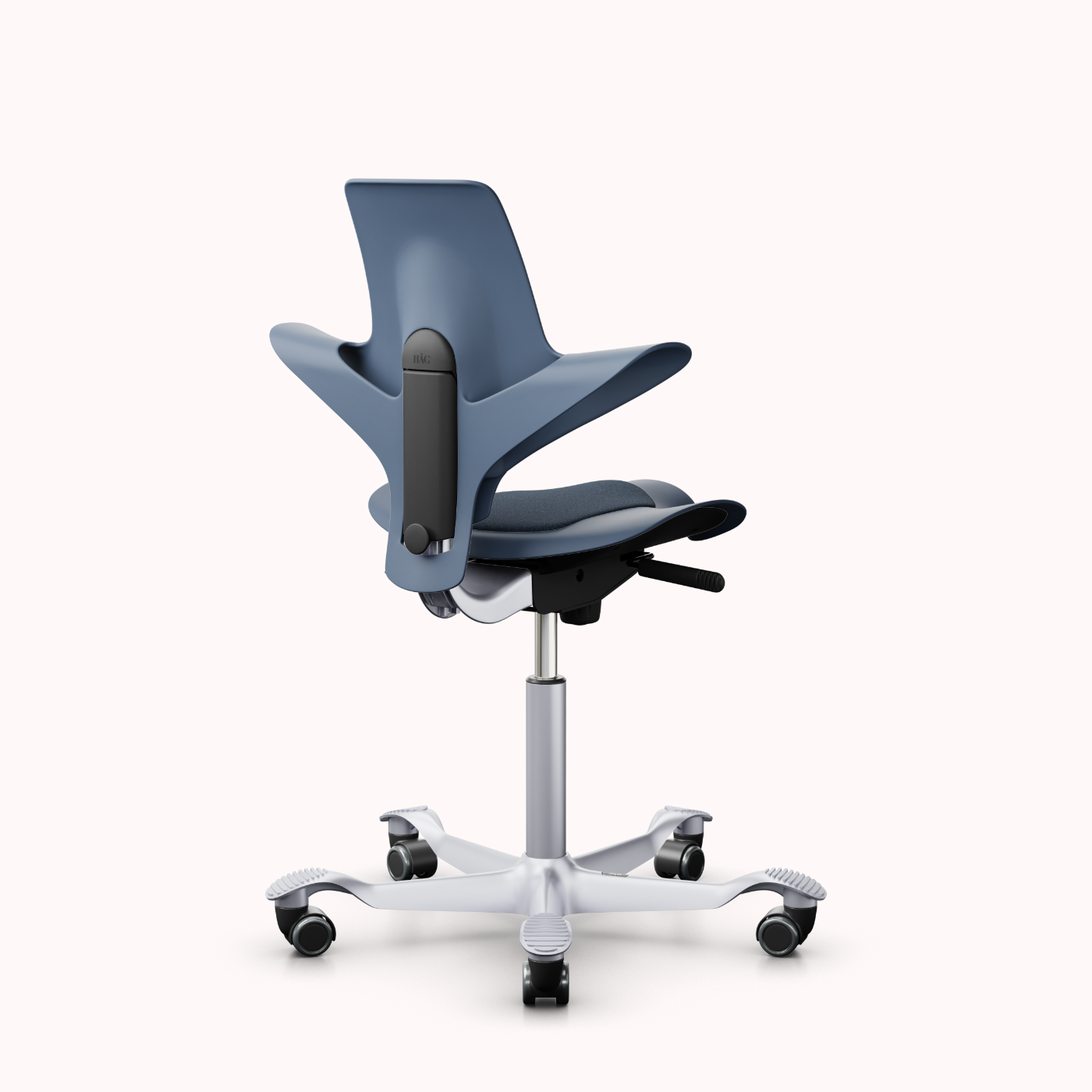 Ergonomischer HAG Bürostuhl Rückansicht