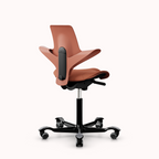 Ergonomischer HAG Bürostuhl Rückansicht