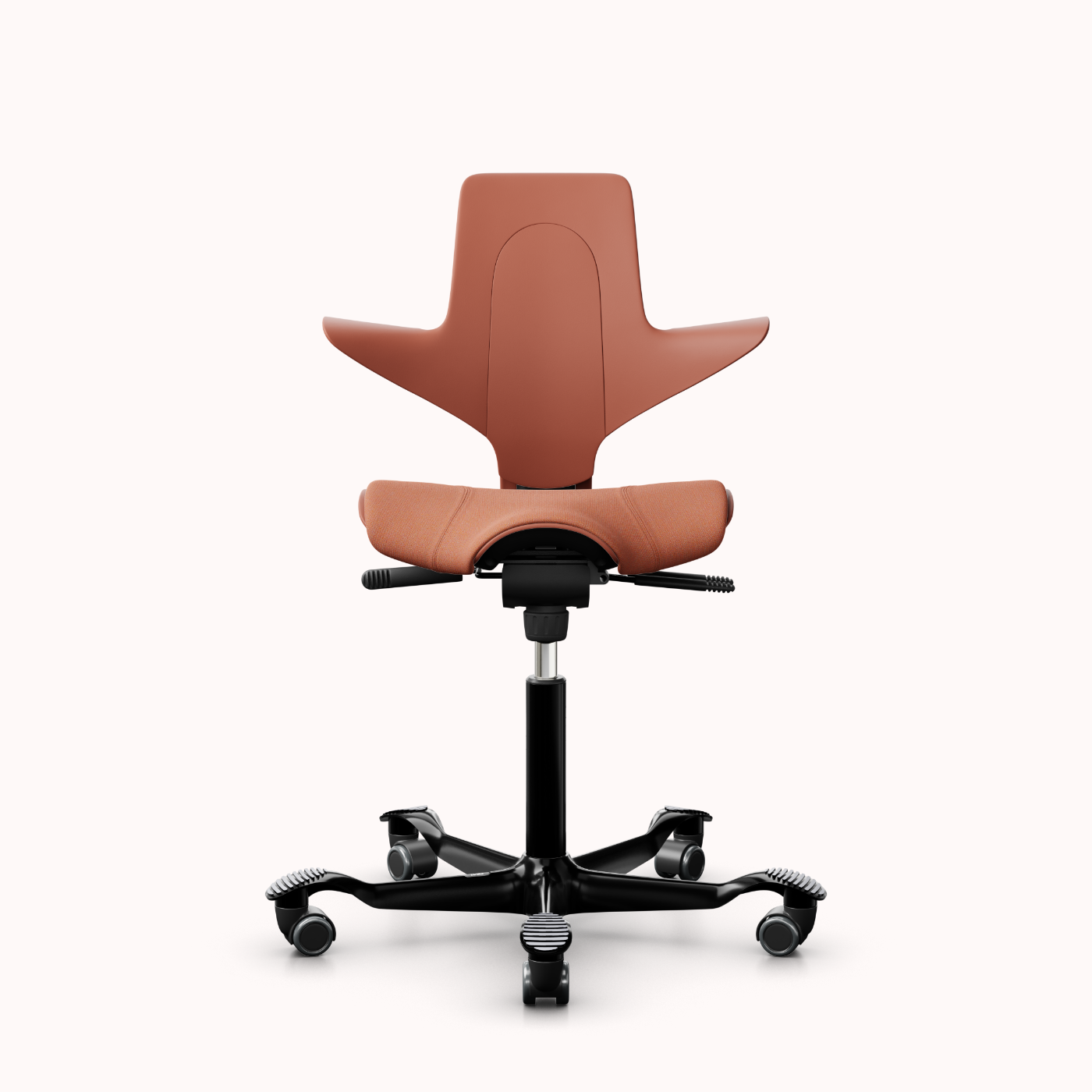 Ergonomischer HAG Bürostuhl Rückansicht