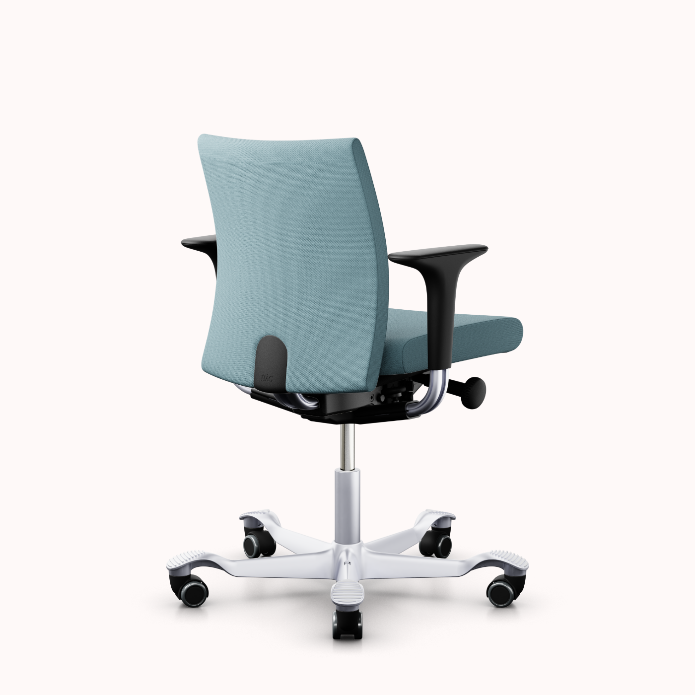 Ergonomischer HAG Bürostuhl Rückansicht