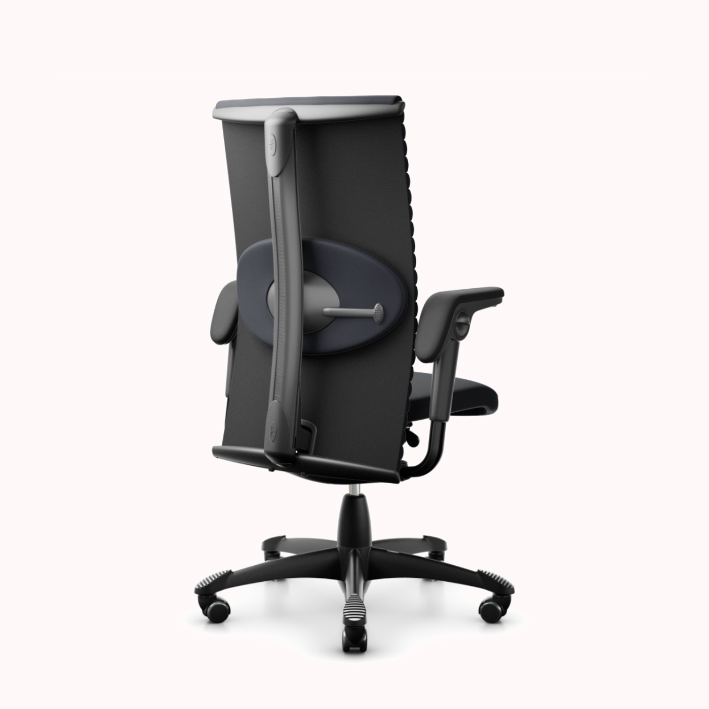 Ergonomischer HAG Bürostuhl Rückansicht
