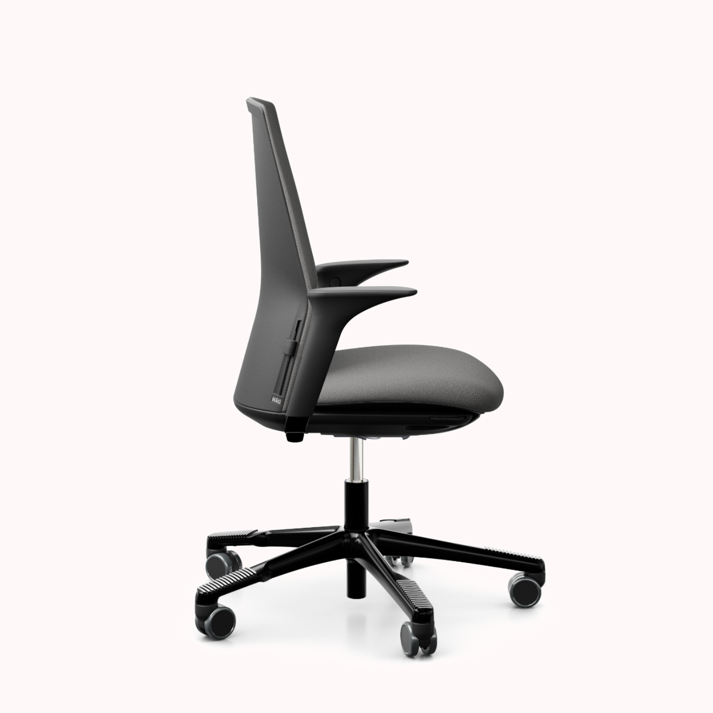 Ergonomischer HAG Bürostuhl seitlich
