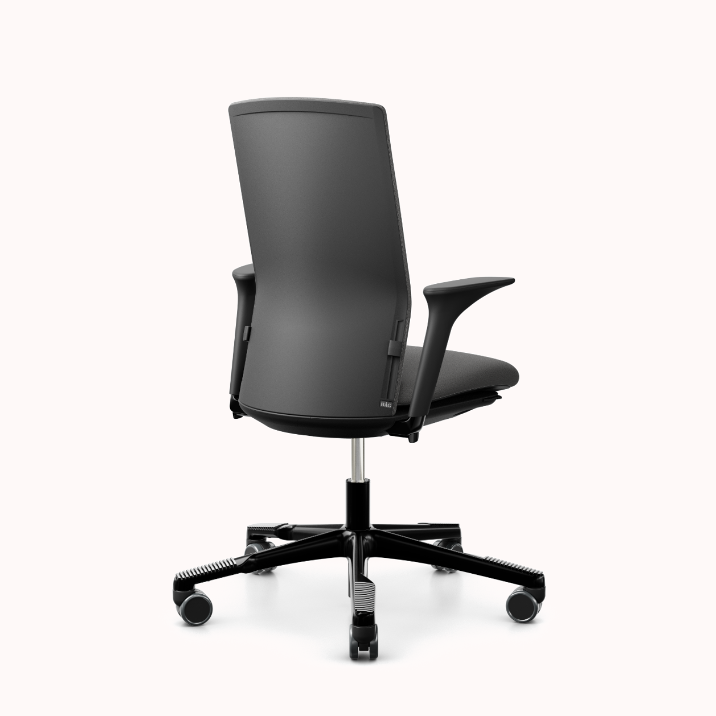 Ergonomischer HAG Bürostuhl Rückansicht