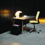 Ergonomischer HAG Stuhl am Schreibtisch