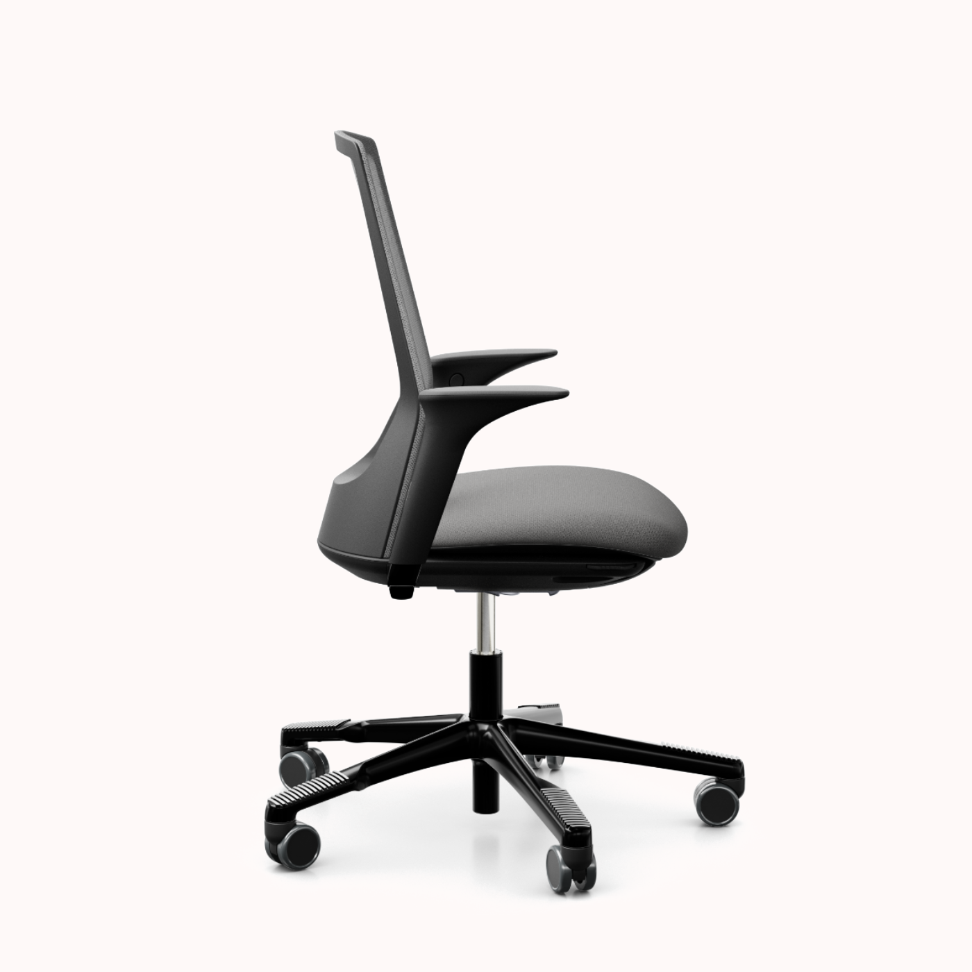Ergonomischer HAG Bürostuhl seitlich
