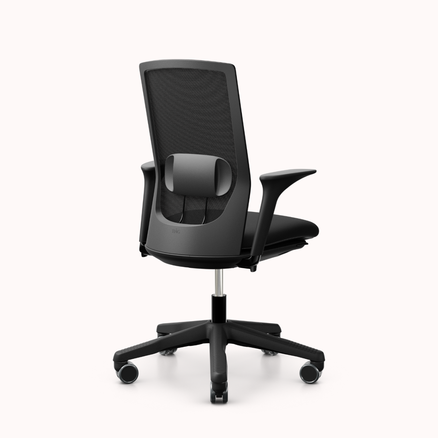 Ergonomischer HAG Bürostuhl Rückansicht