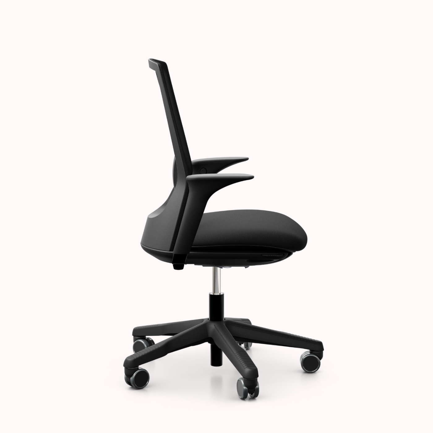 Ergonomischer HAG Bürostuhl seitlich