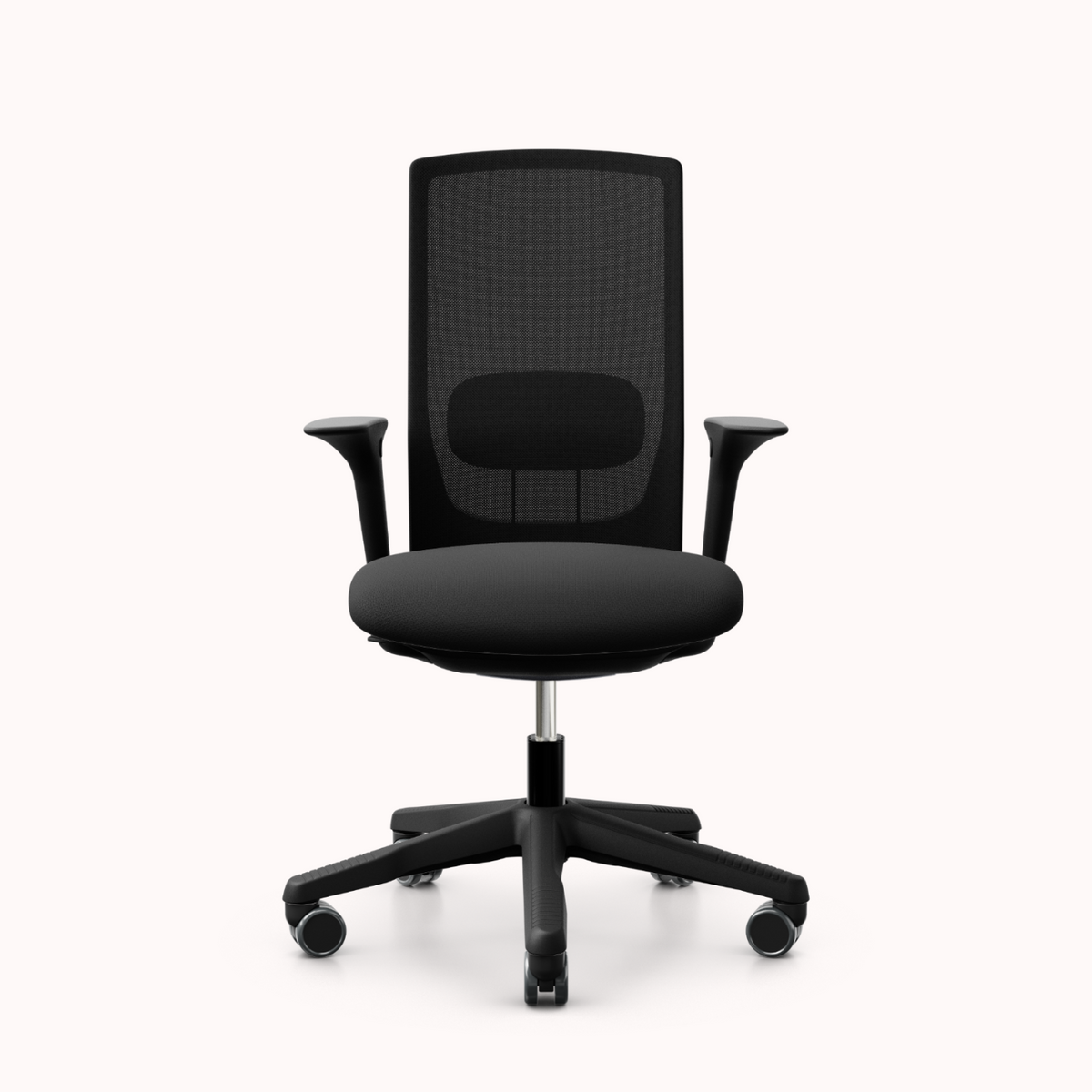 Ergonomischer HAG Bürostuhl, schwarz