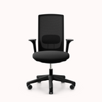 Ergonomischer HAG Bürostuhl, schwarz