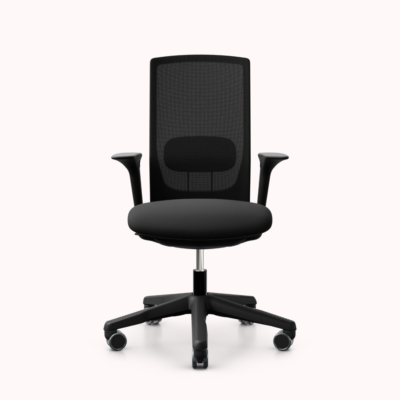 Ergonomischer HAG Bürostuhl, schwarz