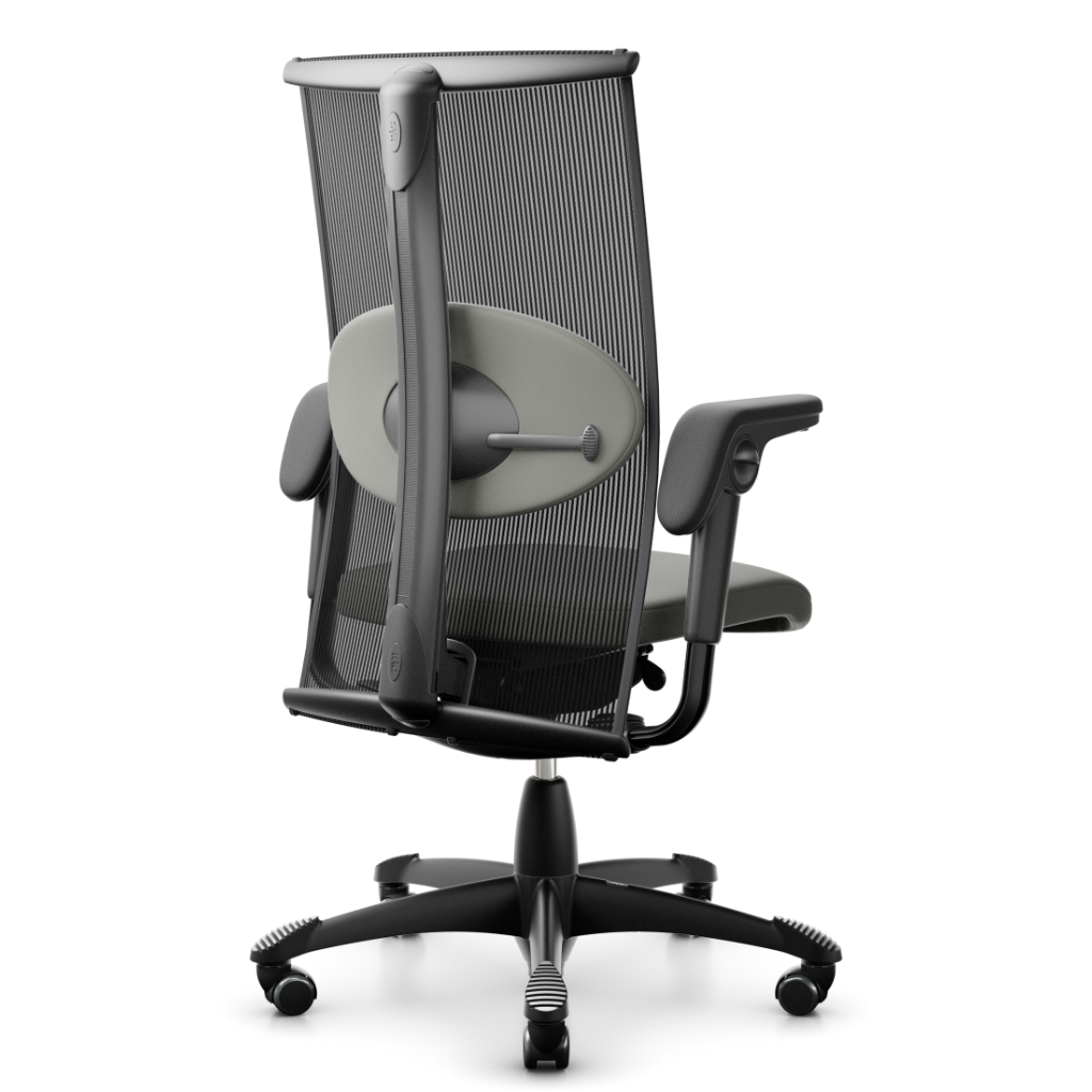 Ergonomischer HAG Bürostuhl Rückansicht
