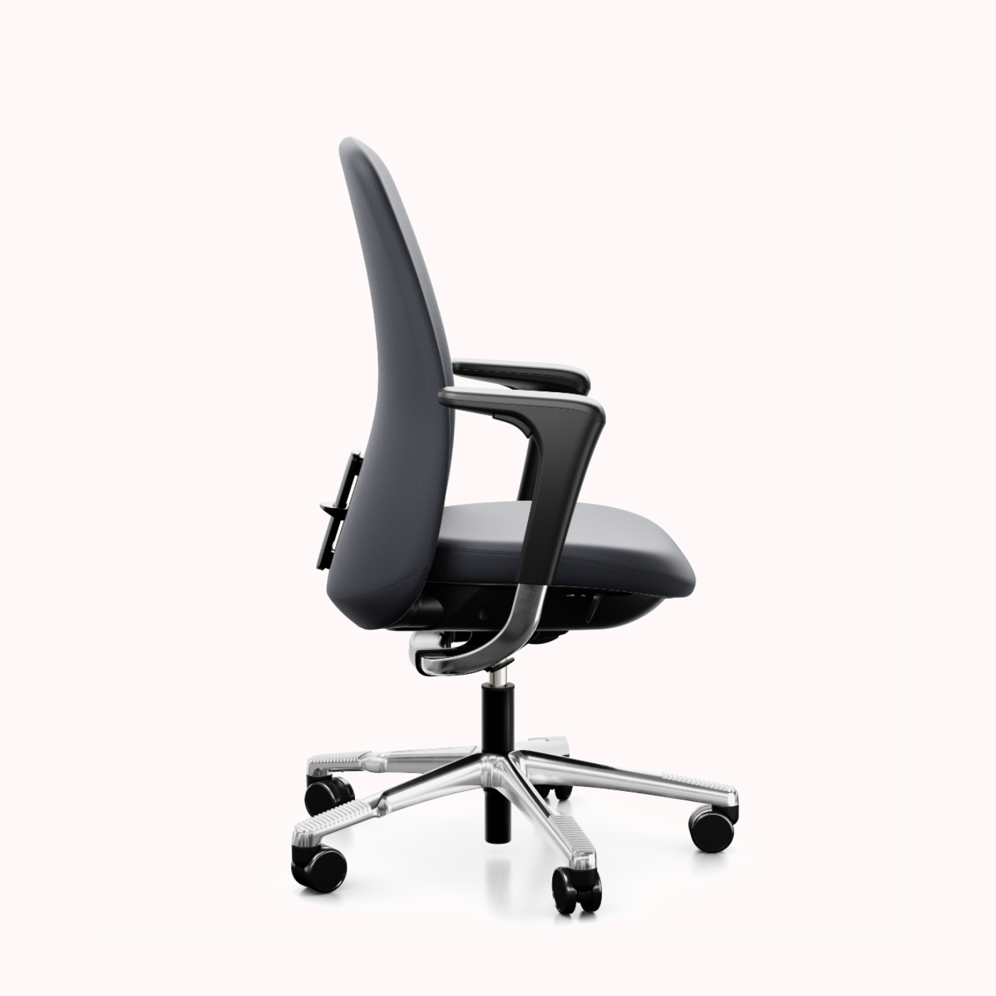 Ergonomischer HAG Bürostuhl seitlich