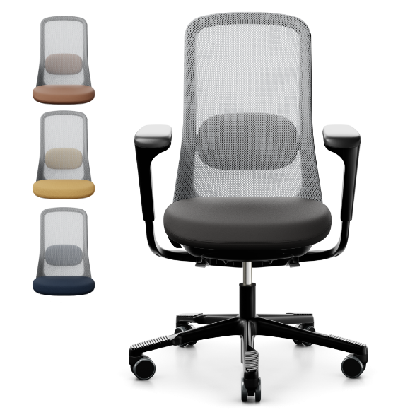 Ergonomischer HAG Stuhl verschiedene Farben