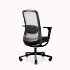 Ergonomischer HAG Bürostuhl Rückansicht