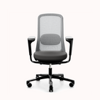 Ergonomischer HAG Bürostuhl Vorderansicht