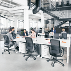 Büro mit ergonomischen HAG Stühlen