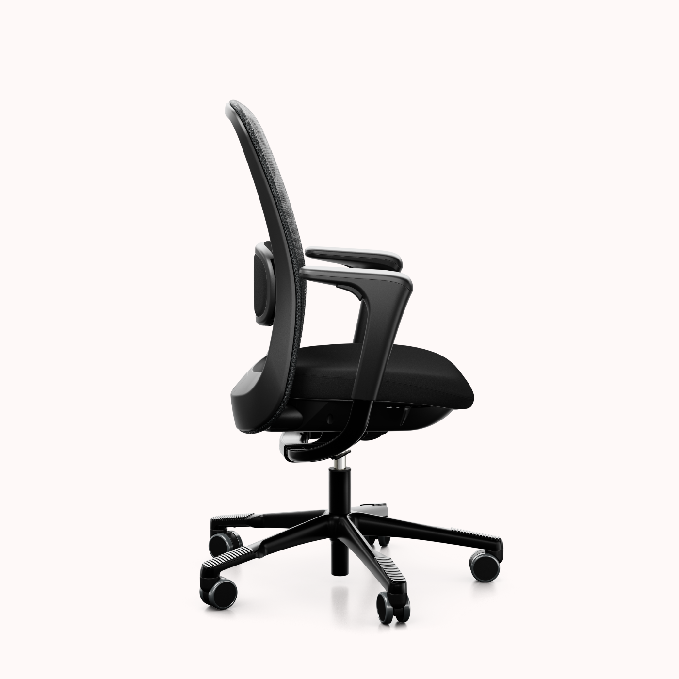Ergonomischer HAG Bürostuhl seitlich