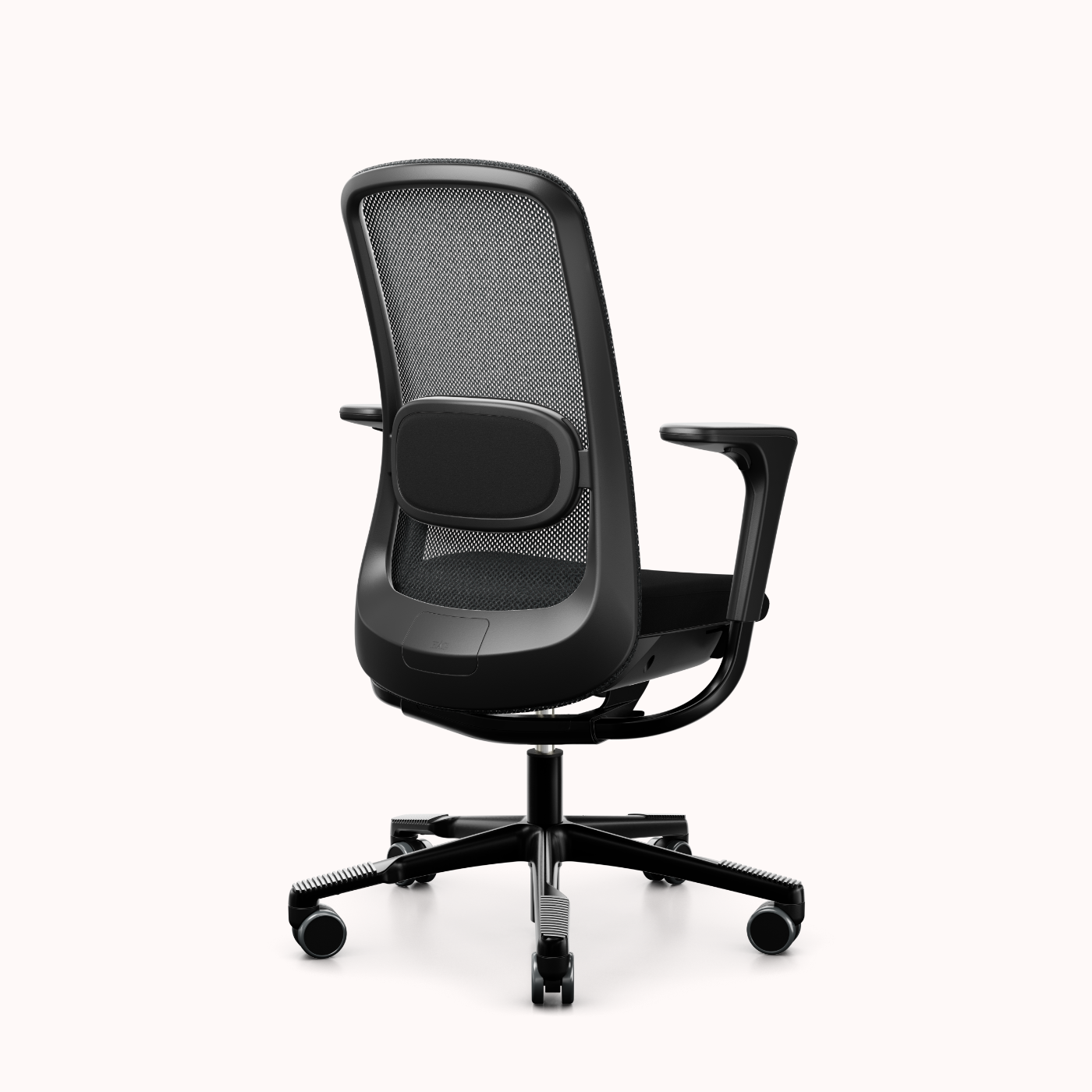 Ergonomischer HAG Bürostuhl Rückansicht