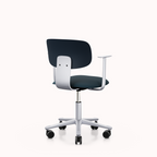 Ergonomischer HAG Bürostuhl Rückansicht
