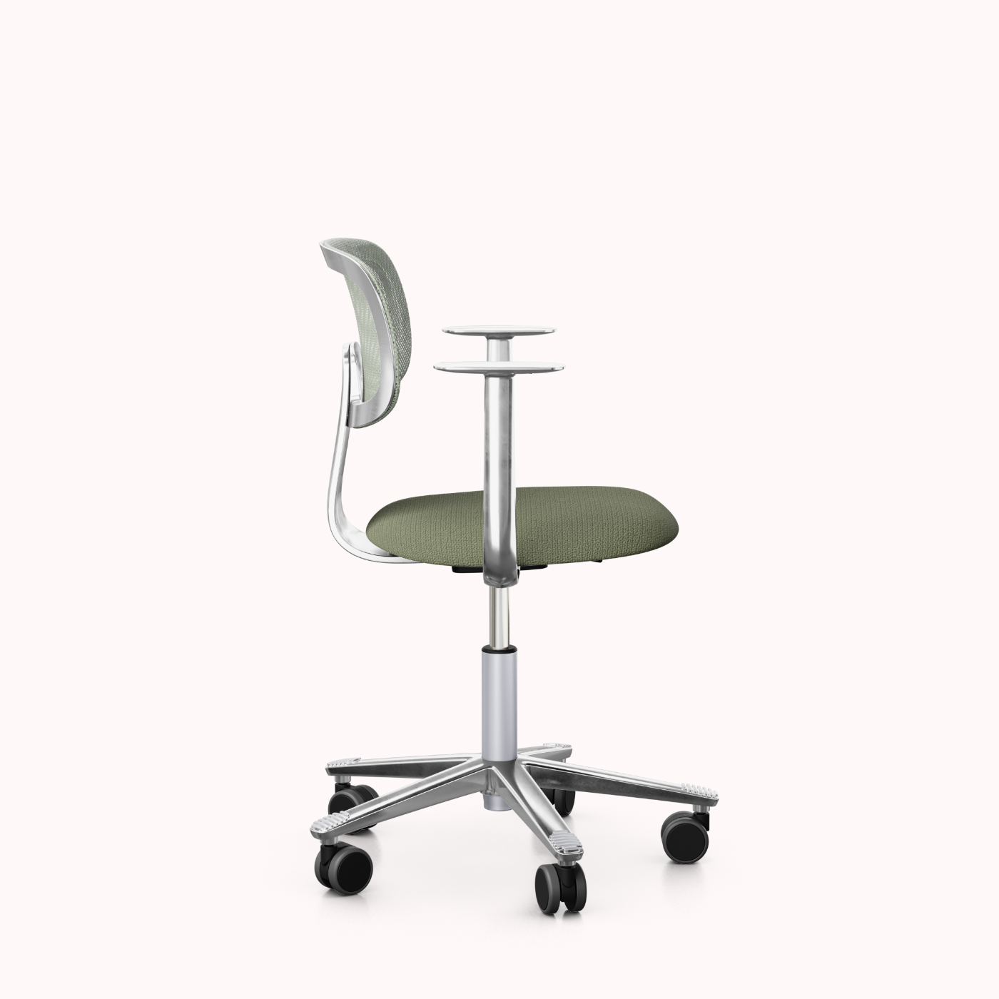 Ergonomischer HAG Bürostuhl seitlich