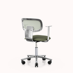 Ergonomischer HAG Stuhl Rückansicht