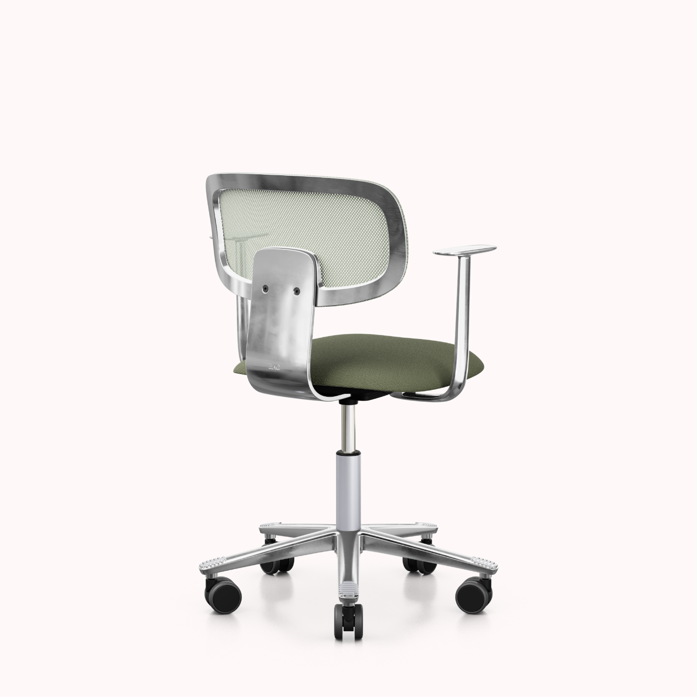 Ergonomischer HAG Stuhl Rückansicht