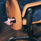 Hand verstellt ergonomischen HAG Stuhl