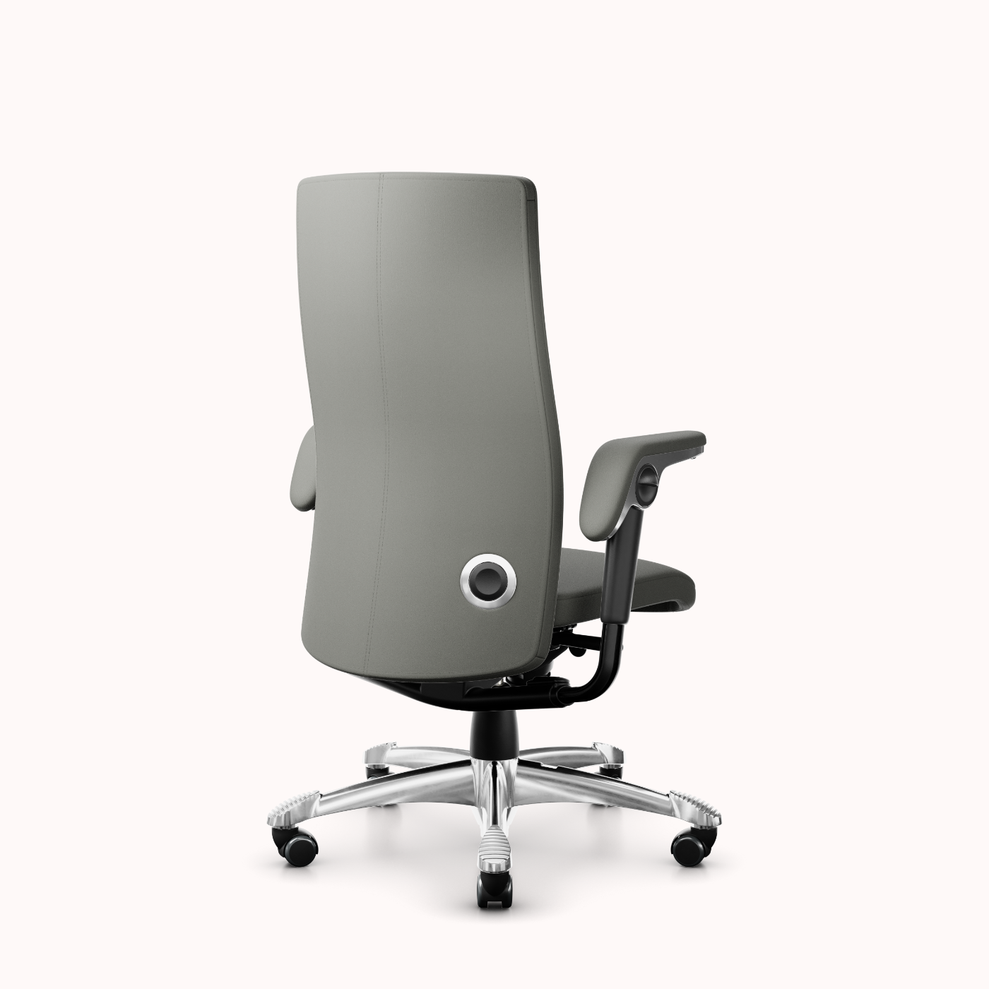 Ergonomischer HAG Stuhl Rückansicht