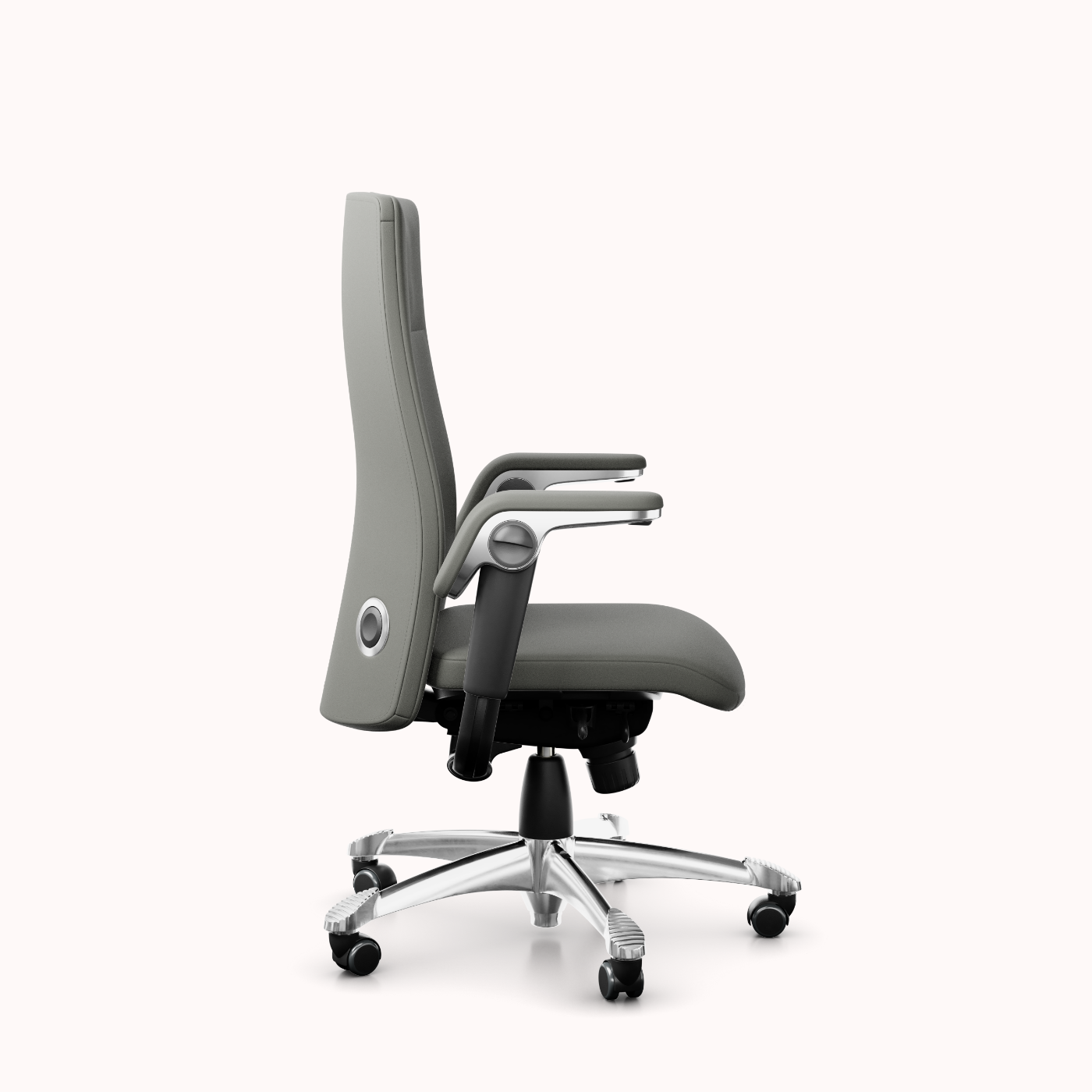 Ergonomischer HAG Bürostuhl seitlich