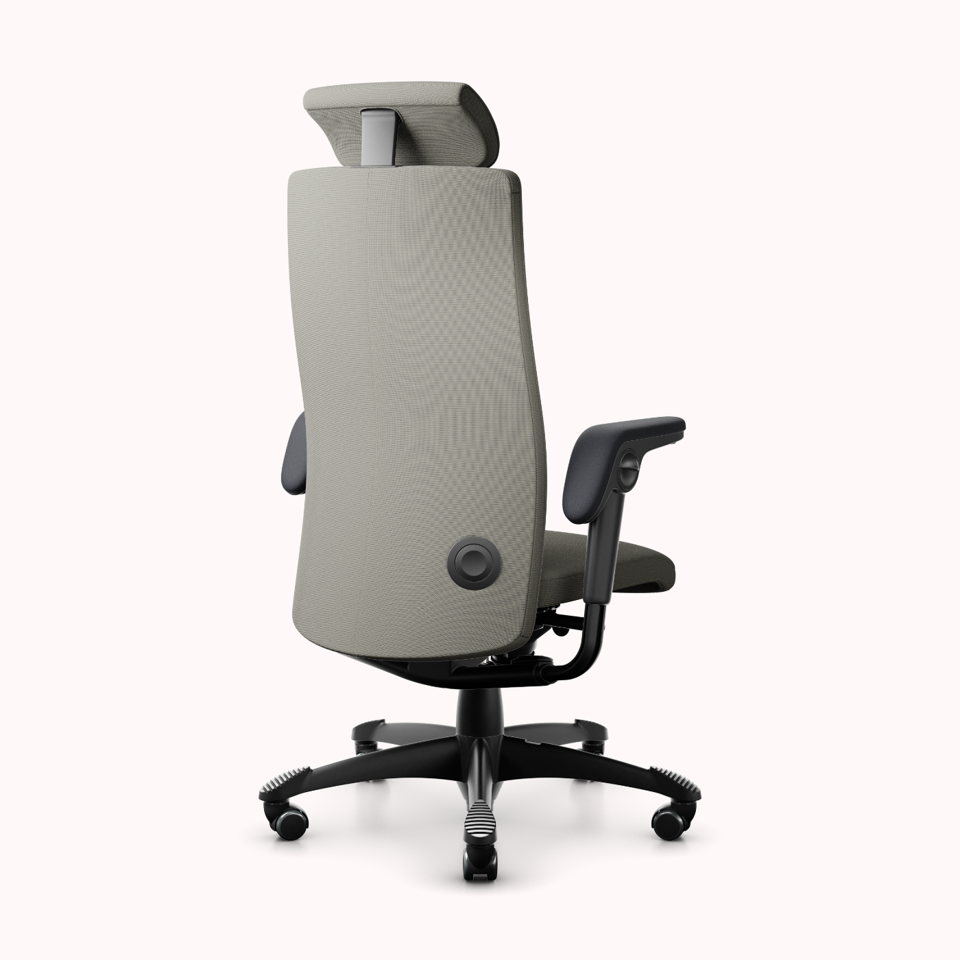 Ergonomischer HAG Bürostuhl Rückansicht